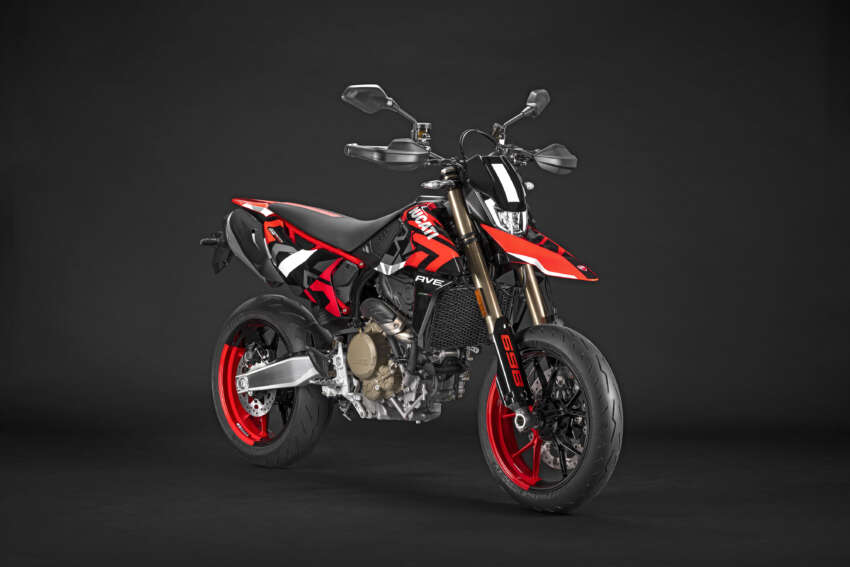 Ducati Hypermotard 698 Mono didedah – enjin satu silinder 77.5 hp, berat 151 kg, suspensi boleh laras 1691012