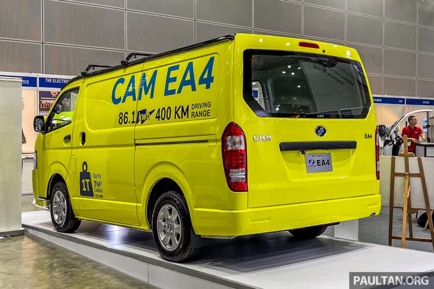 CAM EA4 electric van – up to 1,025 kg payload, 136 PS/320 Nm; 86.1 kWh battery with up to 400 km range 1699515