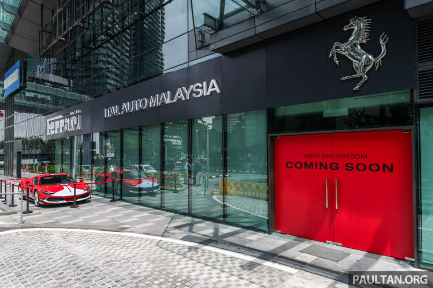 Ferrari Ital Auto Malaysia di Four Seasons Place KL dilancarkan – pertama kendalian Ital Auto Malaysia 1699143