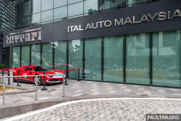 Ferrari Ital Auto Malaysia di Four Seasons Place KL dilancarkan – pertama kendalian Ital Auto Malaysia