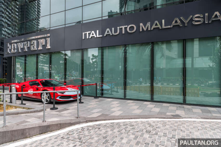 Ferrari Ital Auto Malaysia di Four Seasons Place KL dilancarkan – pertama kendalian Ital Auto Malaysia 1699144