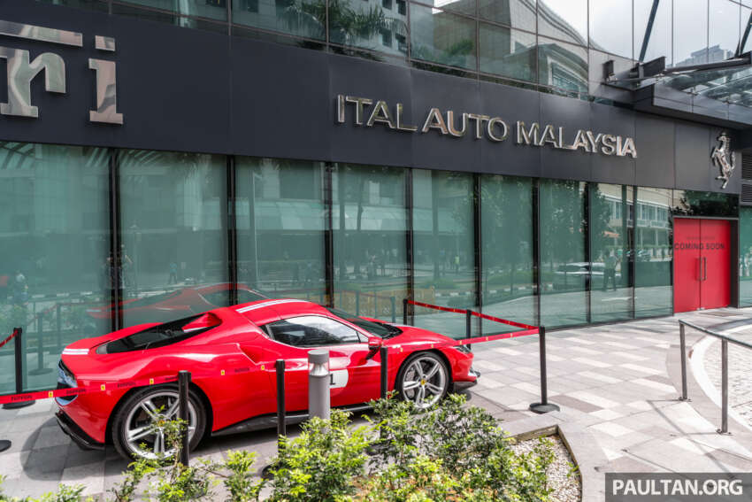 Ferrari Ital Auto Malaysia di Four Seasons Place KL dilancarkan – pertama kendalian Ital Auto Malaysia 1699145