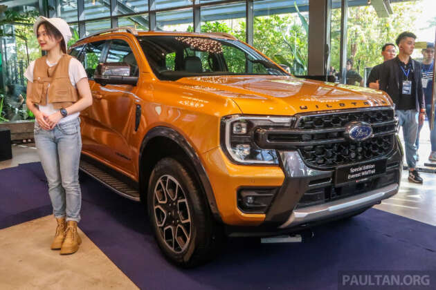 Ford Everest Wildtrak launched in Malaysia – RM339k
