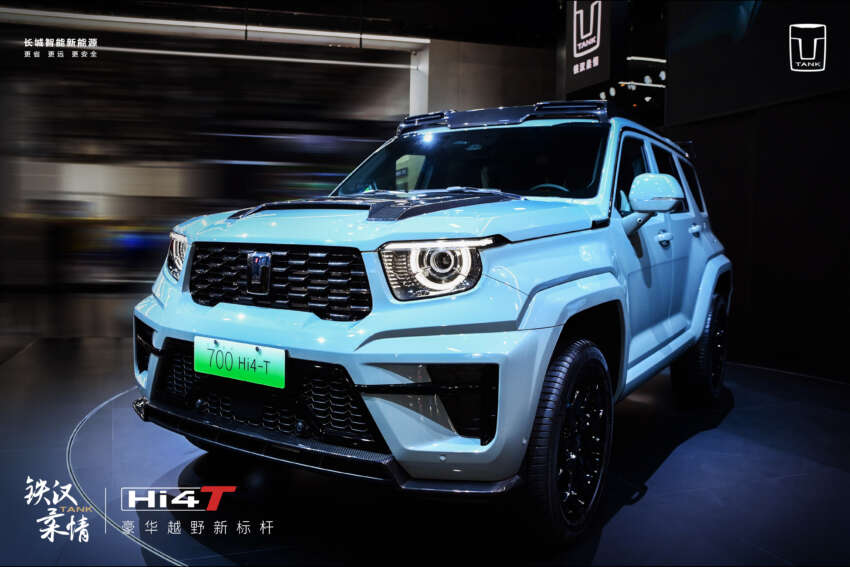 2024 GWM Tank 700 Hi4-T debuts in China – off-road SUV with 3.0L V6 PHEV system; 525 PS and 750 Nm 1698713