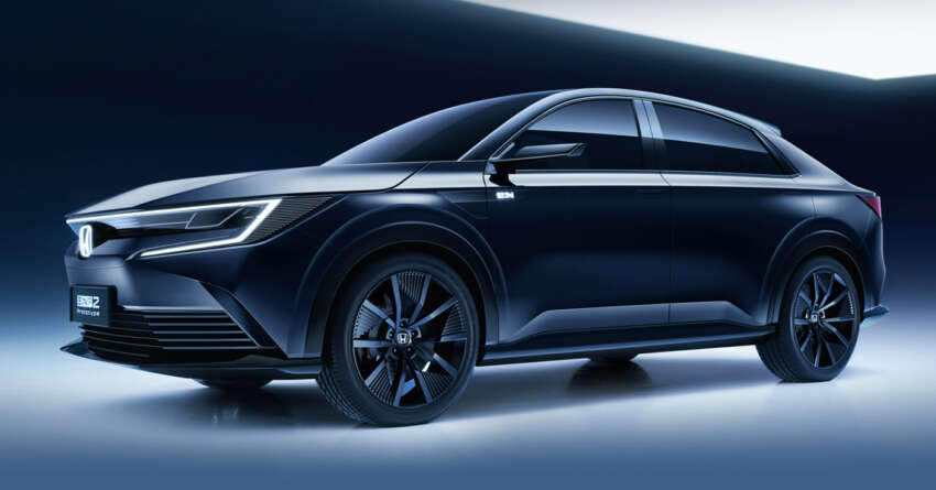 Honda e:NP2/e:NS2 teased in China – all-new EV crossovers with coupe styling launching in early 2024 1695164