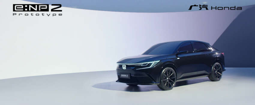 Honda e:NP2/e:NS2 teased in China – all-new EV crossovers with coupe styling launching in early 2024 1695168