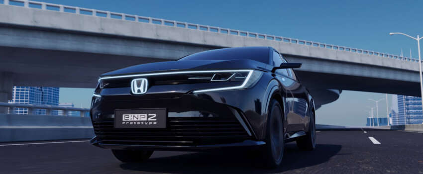 Honda e:NP2/e:NS2 teased in China – all-new EV crossovers with coupe styling launching in early 2024 1695171