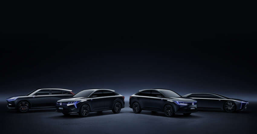 Honda e:NP2/e:NS2 teased in China – all-new EV crossovers with coupe styling launching in early 2024 1695210