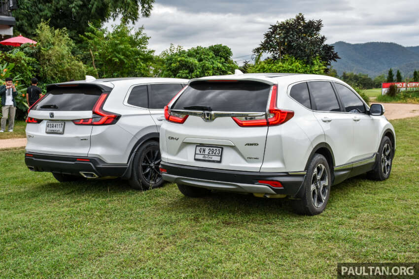 Honda CR-V 2024 vs 2017 – new sixth-gen is larger, sharper looking and more premium than old fifth-gen 1700197