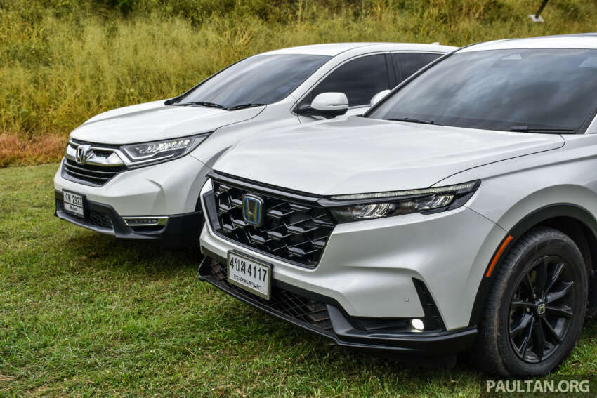 Honda CR-V 2024 vs 2017 – new sixth-gen is larger, sharper looking and more premium than old fifth-gen 1700201