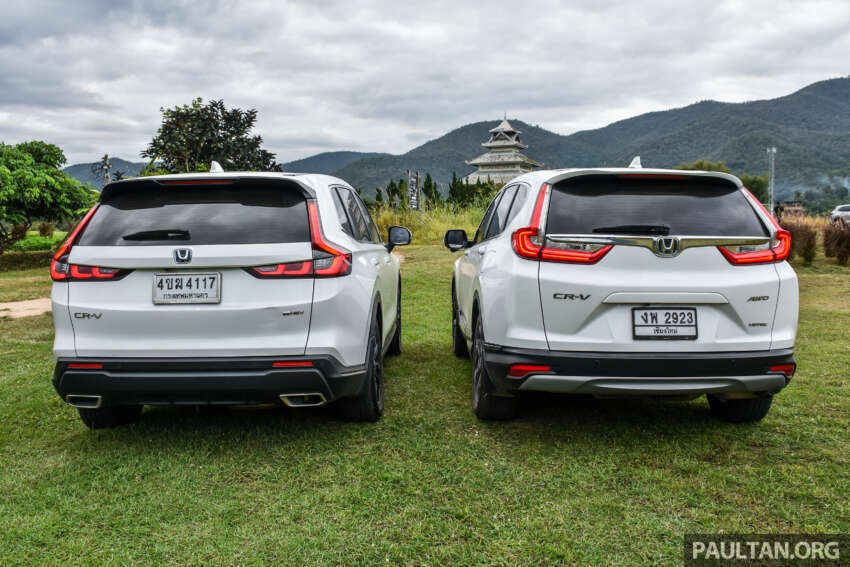 Honda CR-V 2024 vs 2017 – new sixth-gen is larger, sharper looking and more premium than old fifth-gen 1700185