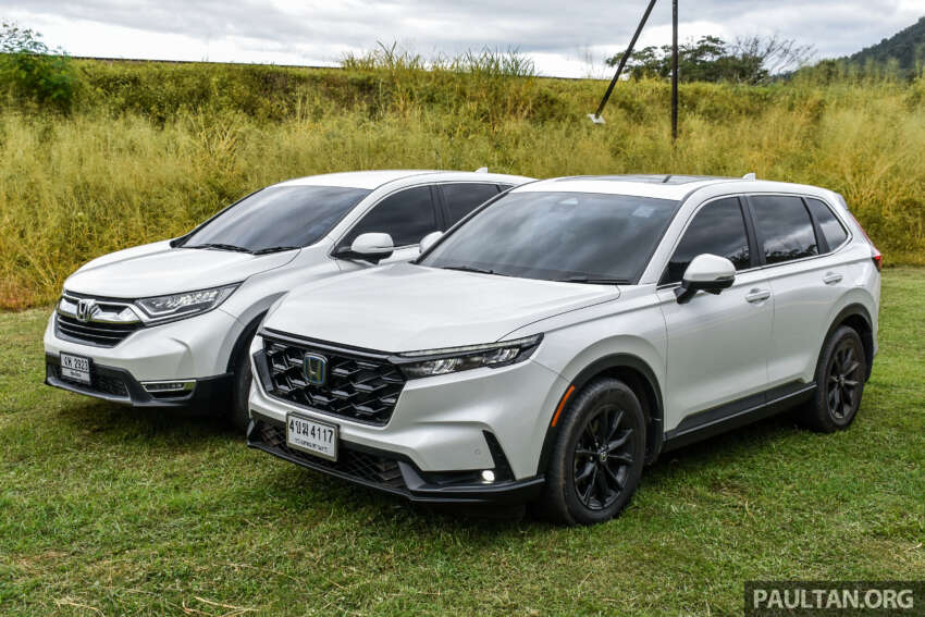 Honda CR-V 2024 vs 2017 – new sixth-gen is larger, sharper looking and more premium than old fifth-gen 1700194