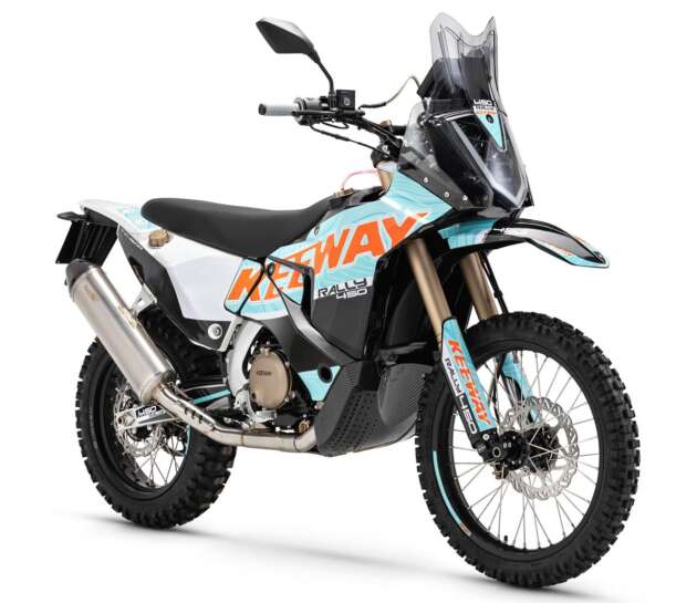 Keeway TX450R diperkenal – datang dengan suspensi boleh laras, steering damper, enjin 449 cc 44 hp