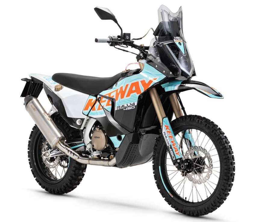 Keeway TX450R diperkenal – datang dengan suspensi boleh laras, steering damper, enjin 449 cc 44 hp 1701098