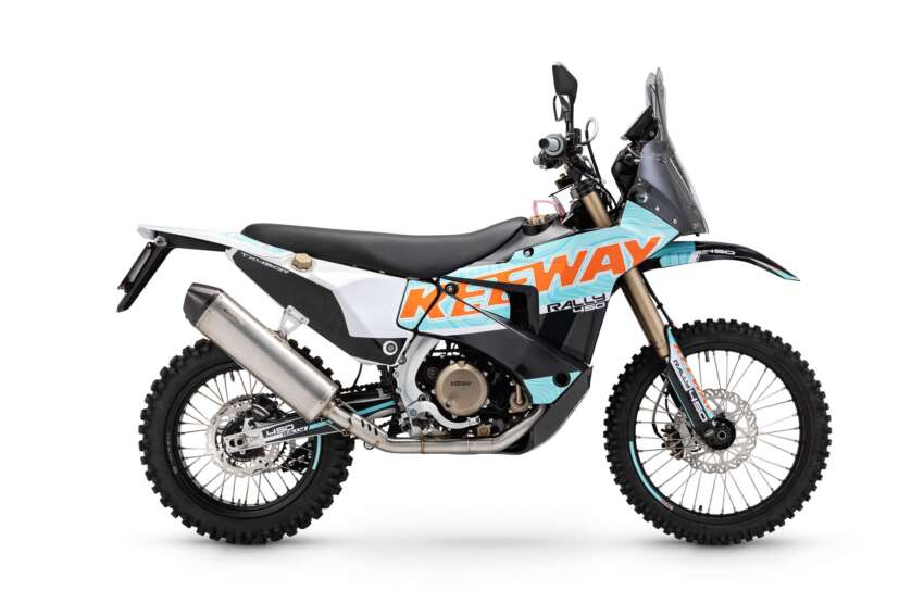Keeway TX450R diperkenal – datang dengan suspensi boleh laras, steering damper, enjin 449 cc 44 hp 1701088