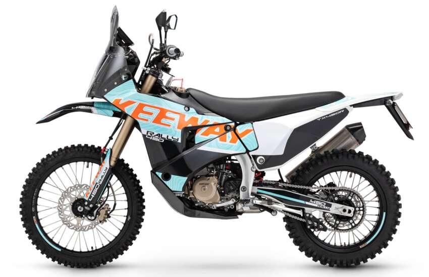 Keeway TX450R diperkenal – datang dengan suspensi boleh laras, steering damper, enjin 449 cc 44 hp 1701090