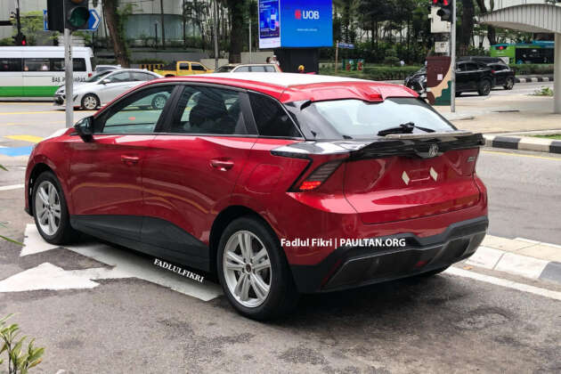 MG MG4 seen in Malaysia – EV hatch coming soon?
