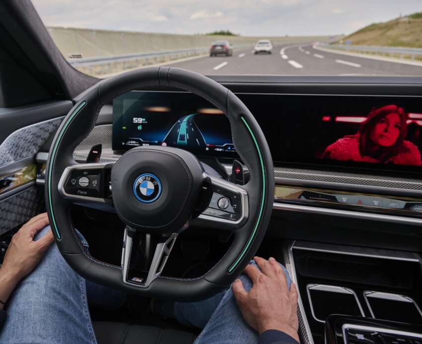 BMW i7 and 7 Series gets BMW Personal Pilot L3 – lidar, highway self driving up to 60 km/h in Germany 1695435