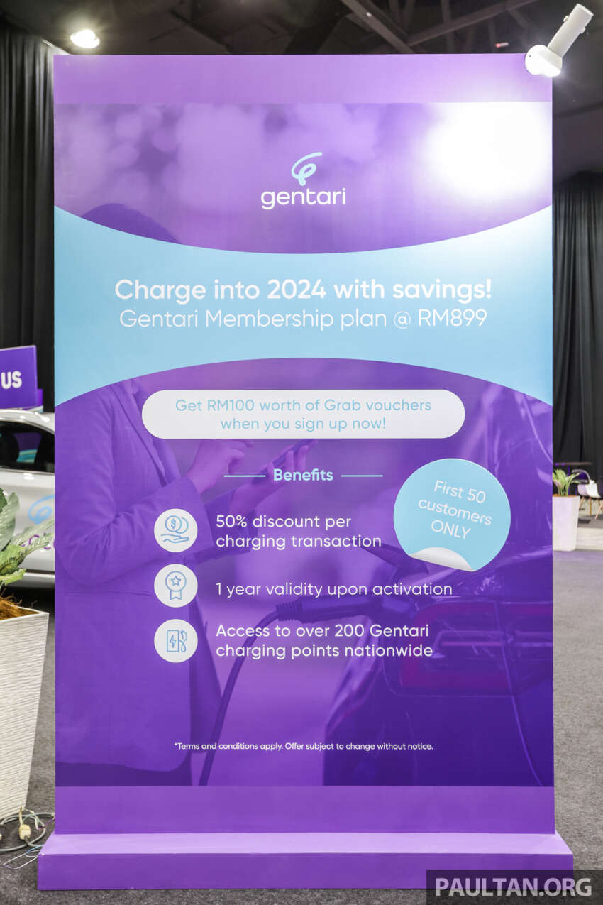 PACE 2023: Get a Gentari Membership Plan for RM899 – enjoy 50% off EV charging, RM100 Grab vouchers 1691822