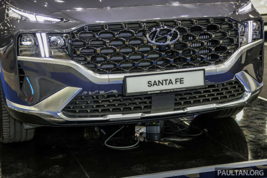 Hyundai Santa Fe Facelift dipamerkan eksklusif di PACE 2023 – CKD, 3 varian, 1.6L hibrid dan 2.2L diesel 1691319