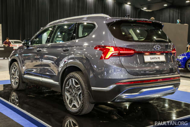 Hyundai Santa Fe Facelift dipamerkan eksklusif di PACE 2023 – CKD, 3 varian, 1.6L hibrid dan 2.2L diesel
