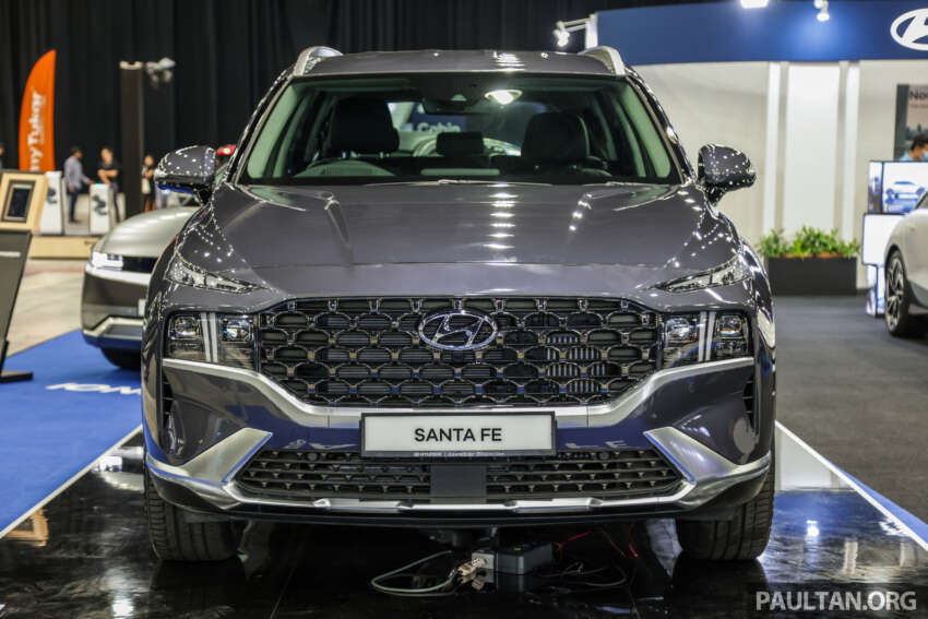 Hyundai Santa Fe Facelift dipamerkan eksklusif di PACE 2023 – CKD, 3 varian, 1.6L hibrid dan 2.2L diesel 1691308