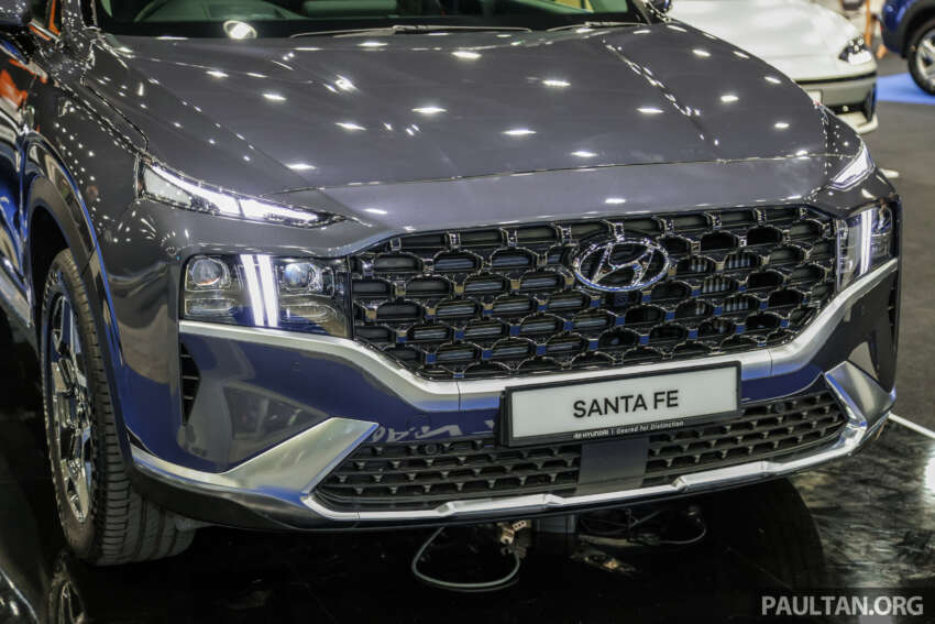 Hyundai Santa Fe Facelift dipamerkan eksklusif di PACE 2023 – CKD, 3 varian, 1.6L hibrid dan 2.2L diesel 1691313