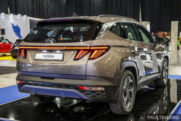 2024 Hyundai Tucson on display in Malaysia at PACE – 2.0L NA and 1.6L Turbo, 6AT and 7DCT; 3 variants