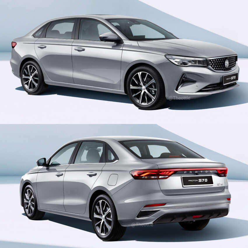 Proton S70 sedan production has started – 1.5L Turbo, DCT; C-segment confirmed; bookings now open 1689267
