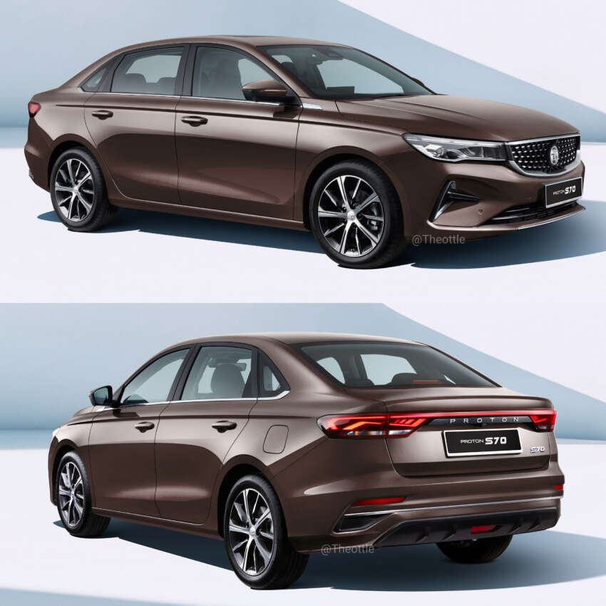 Proton S70 sedan production has started – 1.5L Turbo, DCT; C-segment confirmed; bookings now open 1689265