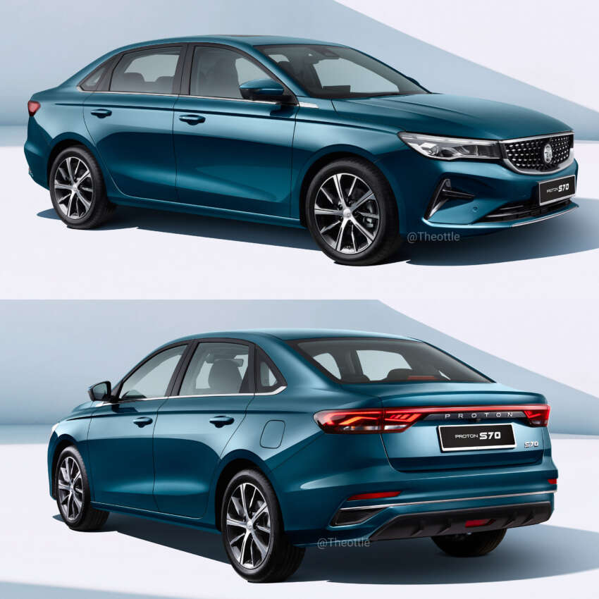 Proton S70 sedan production has started – 1.5L Turbo, DCT; C-segment confirmed; bookings now open 1689270
