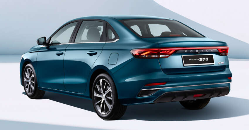 Proton S70 sedan production has started – 1.5L Turbo, DCT; C-segment confirmed; bookings now open 1688671