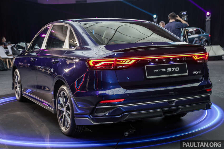 Proton S70 sedan launched – Executive, Premium, Flagship, X; 1.5T 7DCT; City/Vios rival RM74k to RM95k 1700936