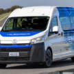 Toyota Hiace Hydrogen Prototype debuts for customer pilot programme in Australia – 3.5T V6 with 163 PS