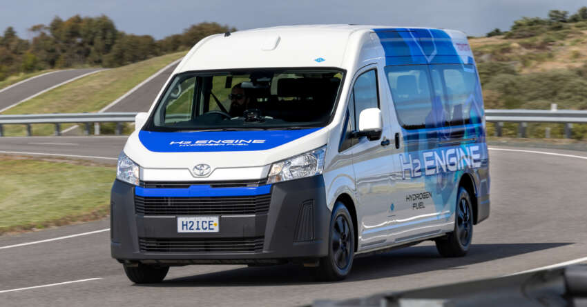 Toyota Hiace Hydrogen Prototype debuts for customer pilot programme in Australia – 3.5T V6 with 163 PS 1696056