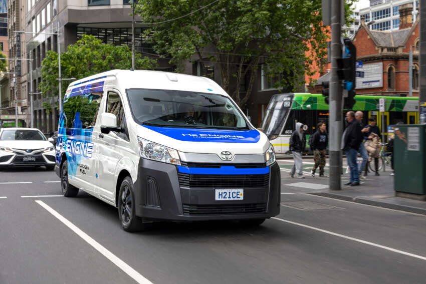 Toyota Hiace Hydrogen Prototype debuts for customer pilot programme in Australia – 3.5T V6 with 163 PS 1696059