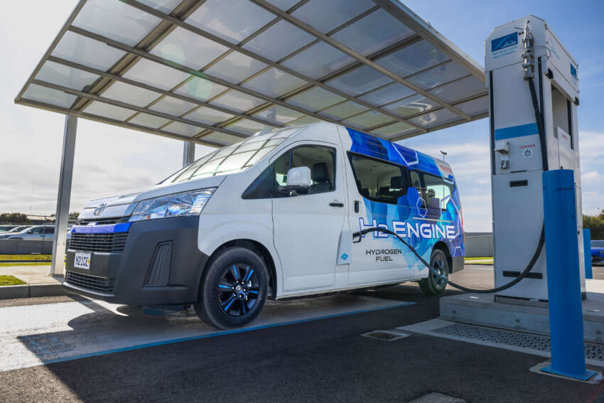 Toyota Hiace Hydrogen Prototype debuts for customer pilot programme in Australia – 3.5T V6 with 163 PS 1696065