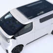 Toyota Kayoibako concept – battery-electric light commercial van study with configurable interior