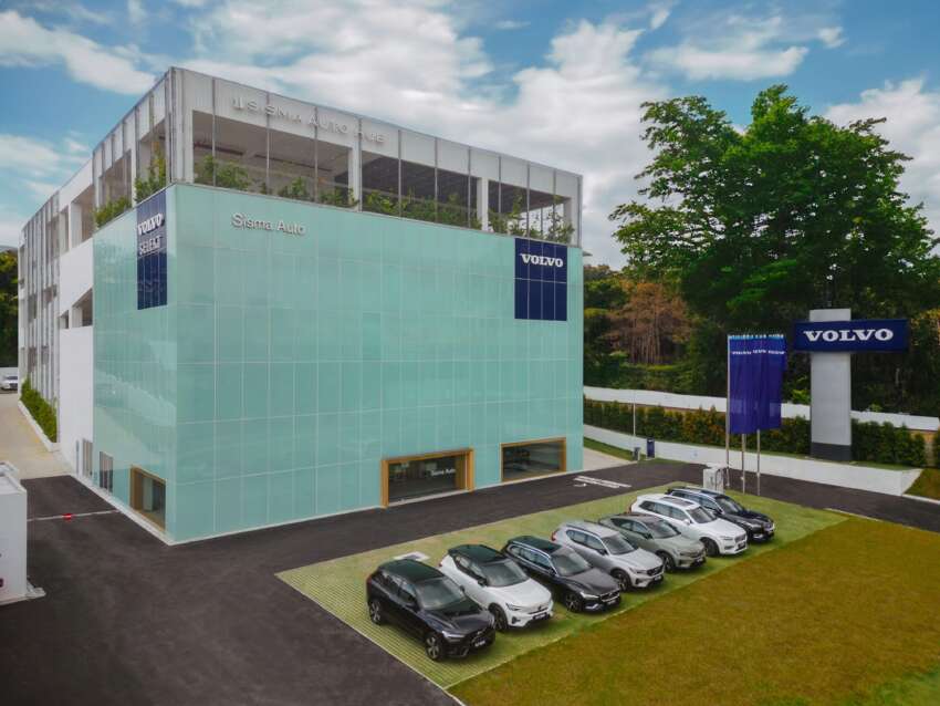 Volvo Sisma Auto Sungai Besi 3S centre opened;  120 kW DC charger, largest Volvo showroom in Malaysia 1698566