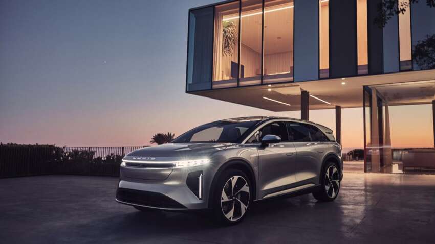 Lucid Gravity EV SUV debuts – over 800 hp, 704 km range, production end-2024; from RM374,400 in US 1697584