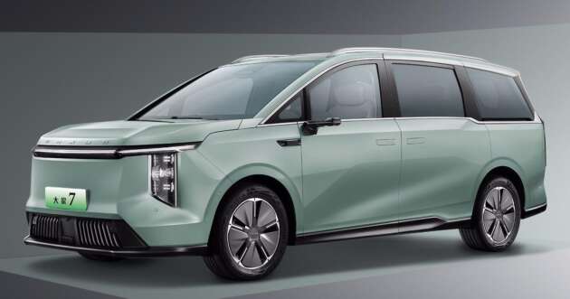 Maxus MIFA 7 – EV MPV gets swappable CATL battery; up to 605 km range CLTC, from RM168k in China
