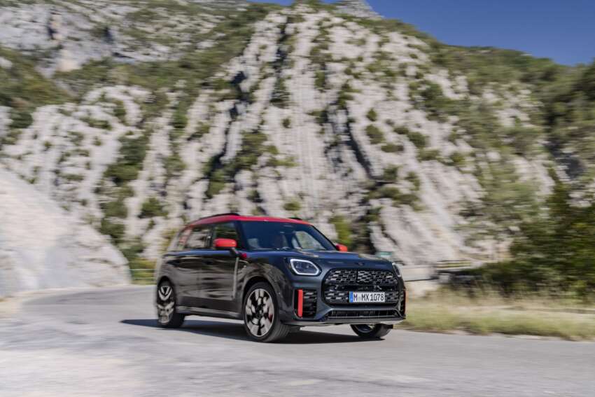2024 MINI Countryman John Cooper Works revealed – up to 317 PS, 0-100 km/h in 5.4s, 250 km/h top speed 1695454