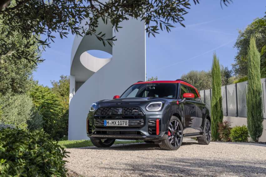 2024 MINI Countryman John Cooper Works revealed – up to 317 PS, 0-100 km/h in 5.4s, 250 km/h top speed 1695468