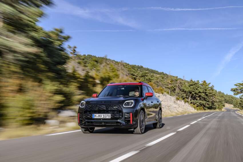 2024 MINI Countryman John Cooper Works revealed – up to 317 PS, 0-100 km/h in 5.4s, 250 km/h top speed 1695444