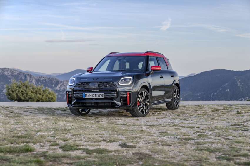 2024 MINI Countryman John Cooper Works revealed – up to 317 PS, 0-100 km/h in 5.4s, 250 km/h top speed 1695474