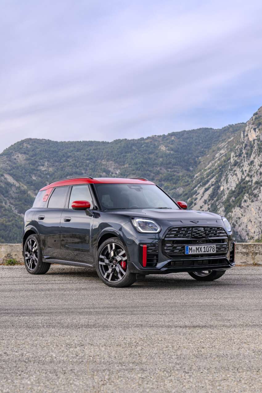 2024 MINI Countryman John Cooper Works revealed – up to 317 PS, 0-100 km/h in 5.4s, 250 km/h top speed 1695477