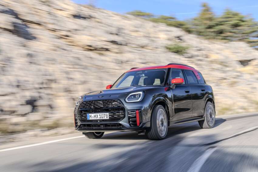 2024 MINI Countryman John Cooper Works revealed – up to 317 PS, 0-100 km/h in 5.4s, 250 km/h top speed 1695446