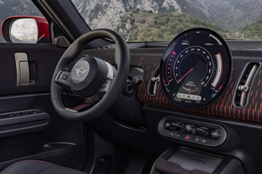 2024 MINI Countryman John Cooper Works revealed – up to 317 PS, 0-100 km/h in 5.4s, 250 km/h top speed 1695497