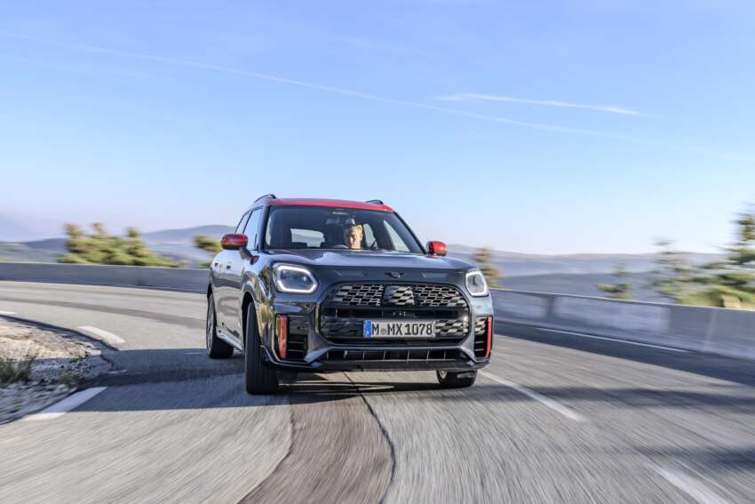 2024 MINI Countryman John Cooper Works revealed – up to 317 PS, 0-100 km/h in 5.4s, 250 km/h top speed 1695447