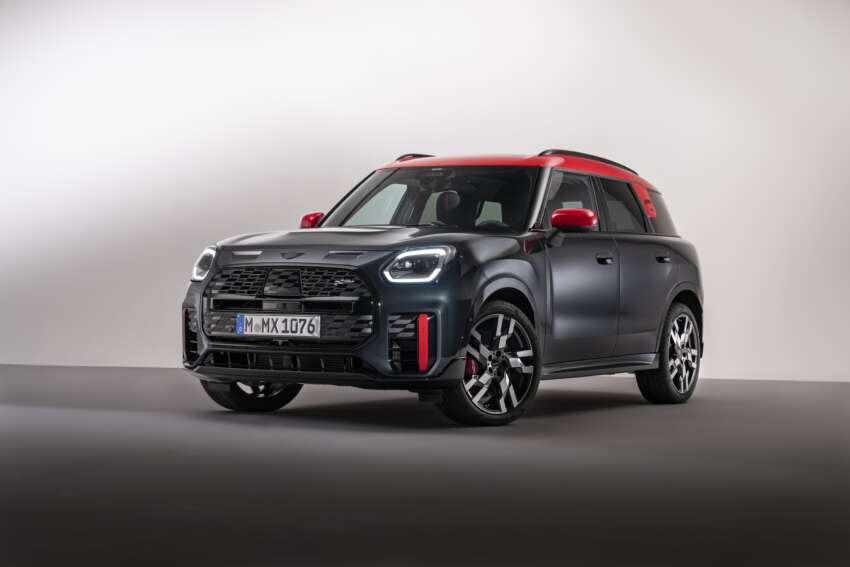 2024 MINI Countryman John Cooper Works revealed – up to 317 PS, 0-100 km/h in 5.4s, 250 km/h top speed 1695504